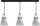 Loft Lampe &agrave; suspendre Loft en blanc