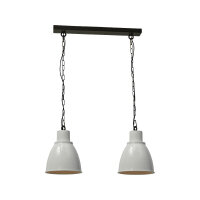 Lampe à suspendre blanche Ø27,5cm
