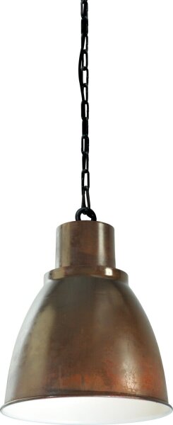 Lampe à suspendre Marron Blanc Design industriel fait main