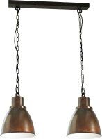Loft Lampe à suspendre Marron Style industriel...