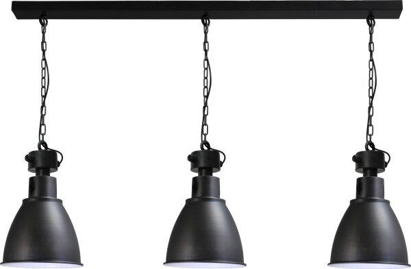 Loft Lampe à suspendre Noir Métal Qualité supérieure