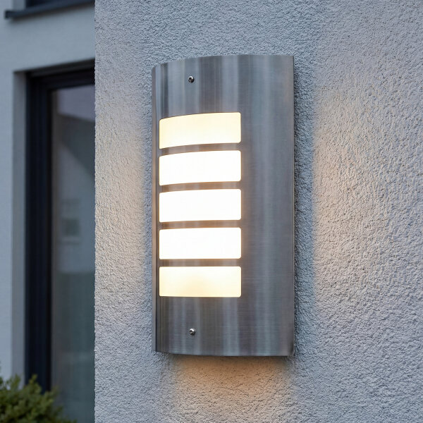 Lampe murale dextérieur en acier inoxydable IP44 résistant aux intempéries Maison Moderne