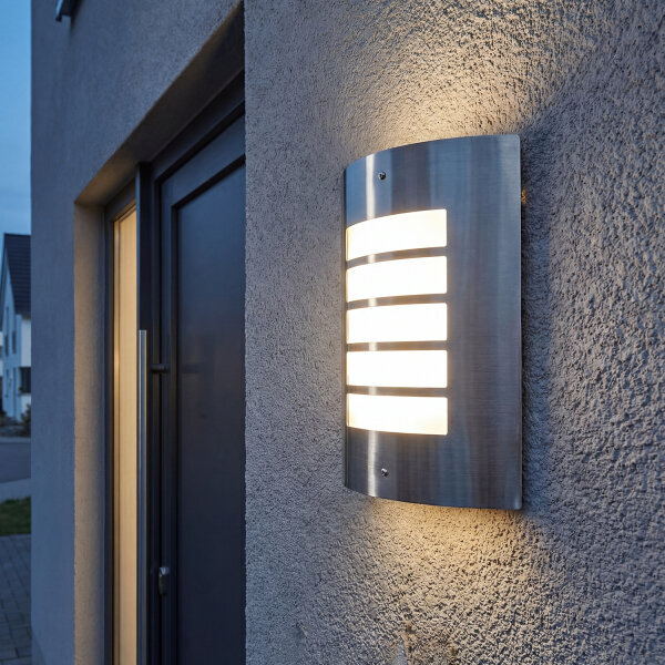 Lampe murale dextérieur en acier inoxydable IP44 résistant aux intempéries Maison Moderne