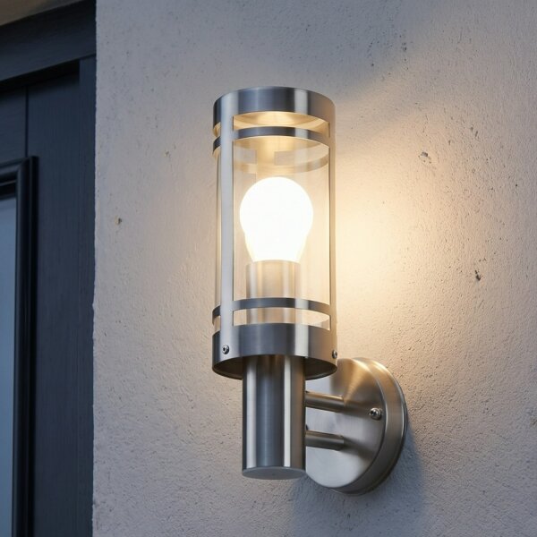 Lampe murale extérieure Acier inoxydable Moderne IP44 Jardin Cour