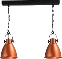 Grande lampe à suspendre réglable en cuivre...