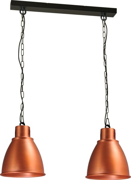 Lampe à suspendre en cuivre Made in EU Design industriel