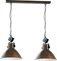 Suspension industrielle Industrie en rouille brun