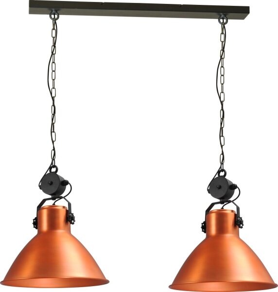 Premium Lampe à suspendre cuivre orientable 2xE27 Ø45cm